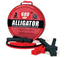 Морозостойкие провода прикуривания с брезентовой сумкой (100 CCA, 600 А, длина 3 м) ALLIGATOR BC-600 