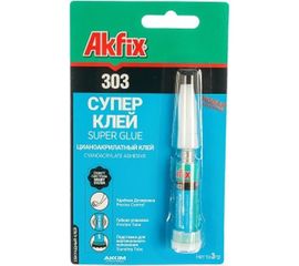 Супер клей Akfix 303 3 гр GA003 