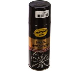 Эмаль для дисков ASTROhim Ас-602 черная, аэрозоль, 520 мл 45048 