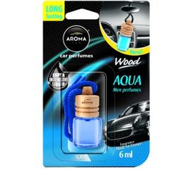 Подвесной ароматизатор AROMA CAR WOOD Aqua 92039 