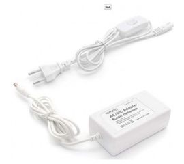 Блок питания (адаптер) Apeyron 12В, 12Вт, IP44, 1A, разъем 2,5х5,5мм, пластик 03-54 