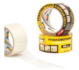 Упаковочная клейкая лента AVIORA 50ммх66м 50 мкм 301-001 