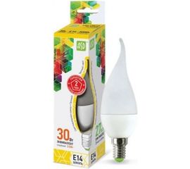 Светодиодная лампа ASD LED-СВЕЧА НА ВЕТРУ-std 3.5Вт 230В Е14 3000К 320Лм 4690612004730 