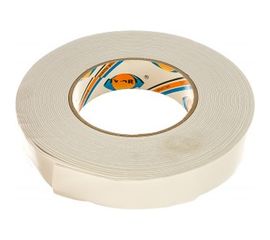 Двусторонняя клейкая лента на вспененной основе AVIORA 25ммх10м, белая 302-021 