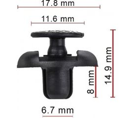Кронштейн подкрылка Avers 10 шт. 5387960010-10 