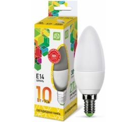 ASD Лампа сд LED-СВЕЧА-std 10Вт 230В Е14 3000К 900Лм 4690612015507 