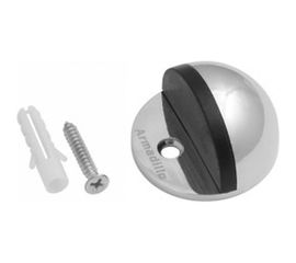 Дверной напольный упор ARMADILLO DH003ZA CP Хром 15100 