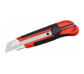 Нож с прорезиненной ручкой 25мм AV Steel AV-900525 