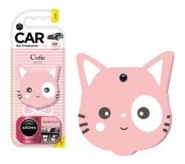 Полимерный ароматизатор AROMA CAR ART CATS CUTIE Bubble Gum 83192 