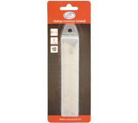 Лезвие сегментированное (10 шт; 25 мм) для ножа AUTOVIRAZH AV-0625 