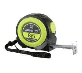 Рулетка с автоблокировкой Armero 8 м/25 мм AI00-082/A100/082 