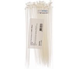 Пластиковые стяжки AutoFix 2,7x200мм белые NPC-27-200 W 