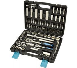 Набор инструмента (108 предметов, 1/2 1/4 DR, CrV) AUTOVIRAZH AV-212108 