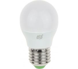 Светодиодная лампа ASD LED-ШАР-standard 5Вт 230В Е27 4000К 450Лм 4690612002187 