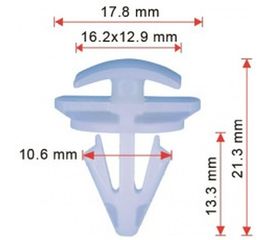 Клипса 10 шт AVERS 3C0853585-10 