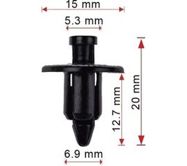 Крепеж Avers 10 шт. 9046707076C0-10 