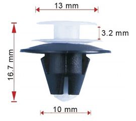 Пистон Avers 10 шт. 6339512150-10 