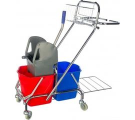 Двойная уборочная тележка Baiyun 2х17л IT-0109 