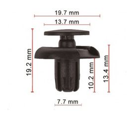 Крепеж 10 шт AVERS 91501S04003-10 