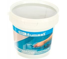 Акриловая гидроизоляция 1.3 кг Bitumast 4607952900394 