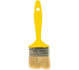 Кисть Эконом (флейцевая, натуральная щетина, пластиковая рукоятка) 63мм Biber 31254 тов-169160 