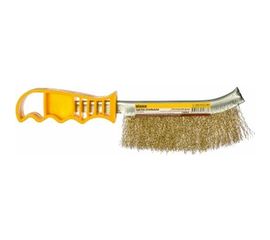 Стальная щетка с пластмассовой ручкой Biber 70965 тов-076240 