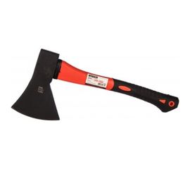 Кованый топор с фибергласовой обрезиненной ручкой, 1 кг Biber Профи 85123 тов-085217 