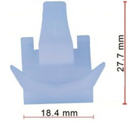 Клипса 10 шт AVERS 83219-22000-10 