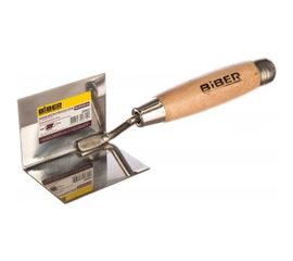 Кельма 80х60х60мм (угловая, нержавеющая, внутренняя) Biber 35421 тов-048273 