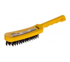 Шестирядная стальная щетка с пластиковой ручкой Biber 70916 тов-141227 