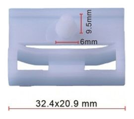 Клипса 10 шт AVERS 51718184574-10 
