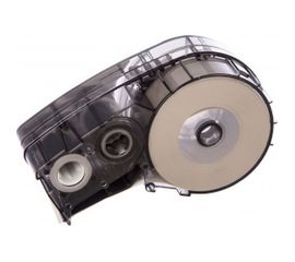 Лента 19.05мм/6.4м винил, черный на белом Brady M21-750-595-WT brd142797 