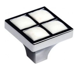 Мебельная ручка BOYARD RC411CP/CrW.4 