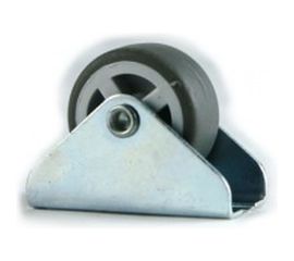 Неповоротное колесо Brante 30 мм на площадке серая рез NF-05 104113 