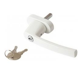 Оконная ручка с ключом Brante белая 700010 