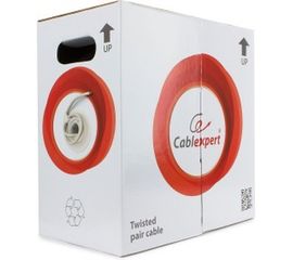 Кабель Cablexper , UTP5e, 4 пары, 0.48 мм, CCA, однож., 305 м, серый UPC-5004E-SOL 