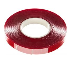 Акриловая двухсторонняя клейкая лента Bull 10мм х 5м прозрачный BAT1005 