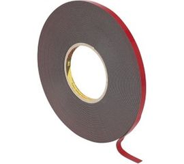 Пеноакриловая двусторонняя клейкая лента 3М 80319 PT1100 A+, 9 мм х 20 м 7100057967 