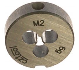 Плашка М 2 шаг 0,4 мм. D16 мм Bucovice Tools 210020 