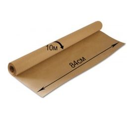 Крафт-бумага в рулоне, 840 мм х 10 м, плотность 78 г/м2, BRAUBERG 440145 