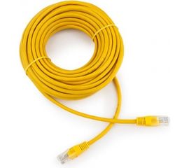 Медный патч-корд Cablexpert UTP PP10-10M/Y кат.5e, 10м, литой, многожильный жёлтый PP10-10M/Y 