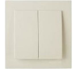 Выключатель duwi с/п 2-кл серия Palazzo, слоновая кость 26488 0 