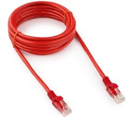 Патч-корд Cablexpert UTP PP12-3M/R кат.5e, 3м, литой, многожильный красный PP12-3M/R 