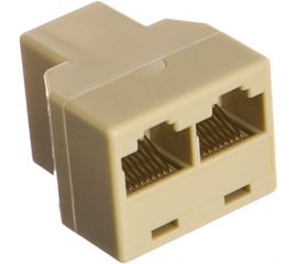 Разветвитель Cablexpert US-09A RJ45 8P8C розетка 2x8P8C розетки US-09A 
