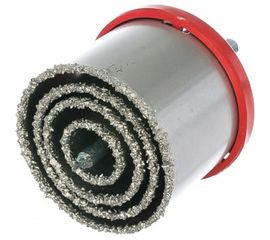 Набор корончатых сверл с карбидным напылением (6 предметов; 33-83 мм) Biber 75790 тов-039560 