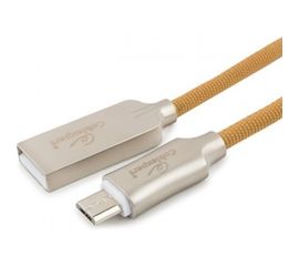 Кабель Cablexpert USB 2.0 AM/microB, длина 1.8м, золотой CC-P-mUSB02Gd-1.8M 
