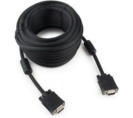 Кабель Cablexpert VGA Premium 15M/15M, 15 м, черный, CC-PPVGA-15M-B 