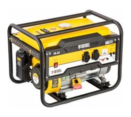 Бензиновый генератор DENZEL PS 33, 3,3 кВт, 230В, 15л, ручной стартер 946834 