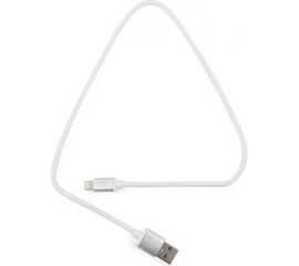 Кабель для Apple Cablexpert AM/Lightning, длина 0.5м, белый CC-S-APUSB01W-0.5M 
