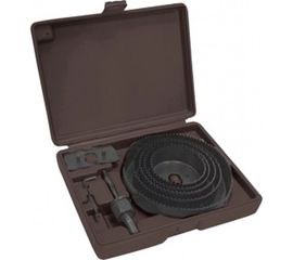 Набор кольцевых пил по дереву 64-127 мм в кейсе Biber 71312 тов-069428 